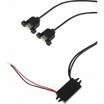 Адаптер REXANT DC 12 V-2xUSB-A 5 V 3 A Адаптер REXANT DC 12 V-2xUSB-A 5 V 3 A