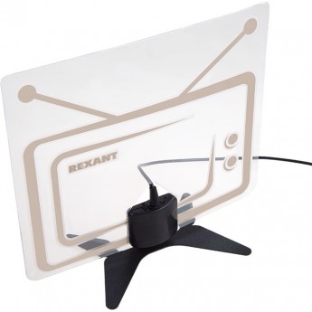 Антенна комнатная REXANT AG-719 «Активная» с USB питанием, для цифрового телевидения DVB-T2 Антенна комнатная REXANT AG-719 «Активная» с USB питанием, для цифрового телевидения DVB-T2