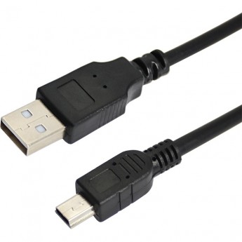 Кабель REXANT mini USB - USB A 0.2 м черный Кабель REXANT mini USB - USB A 0.2 м черный