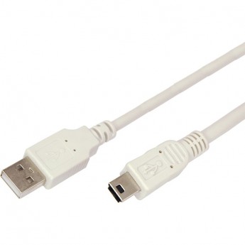 Кабель REXANT mini USB - USB A 0.2 м серый Кабель REXANT mini USB - USB A 0.2 м серый