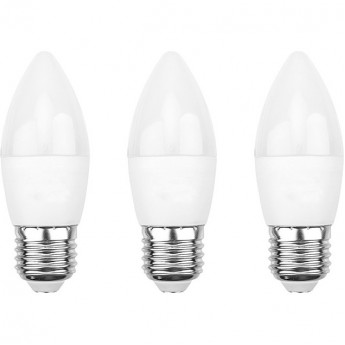 Лампа светодиодная REXANT CN 11.5 Вт E27 2700 K, 3 шт. Лампа светодиодная REXANT CN 11.5 Вт E27 2700 K, 3 шт.