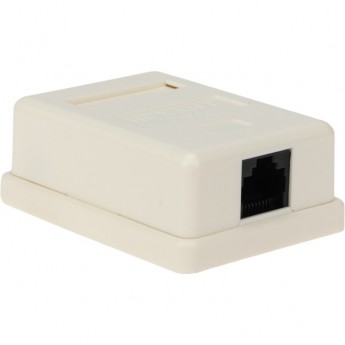 Рoзетка компьютерная внешняя REXANT 1-порт RJ-45 (8P8C) Рoзетка компьютерная внешняя REXANT 1-порт RJ-45 (8P8C)