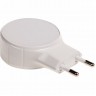 Сетевое зарядное устройство REXANT 2хUSB 5 V.2100 mA+1000 mA белое 18-2223
